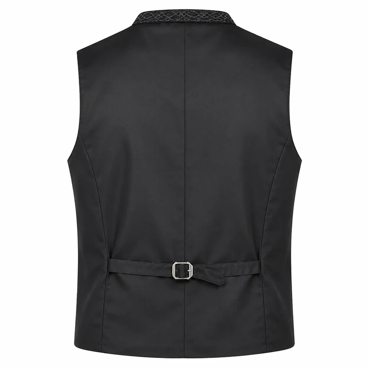 Men's Dark Gray Traditional Trachten Vest