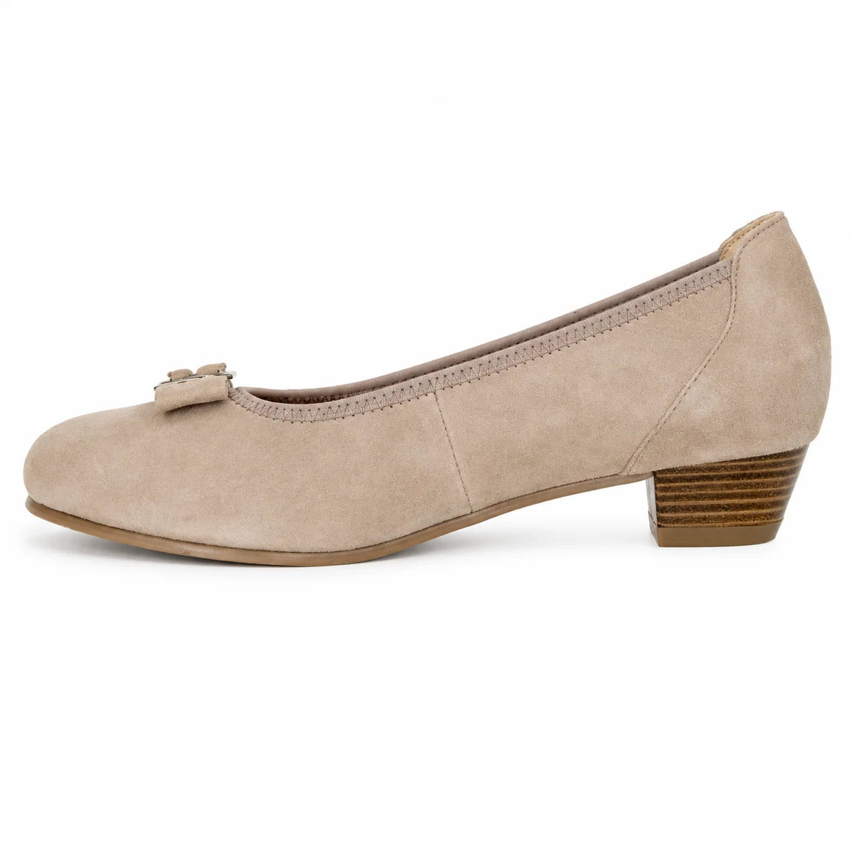 Premium Women Oktoberfest Ballerina Pumps Light Brown