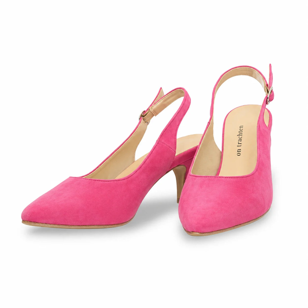 Premium Women Slingback Pumps Pink