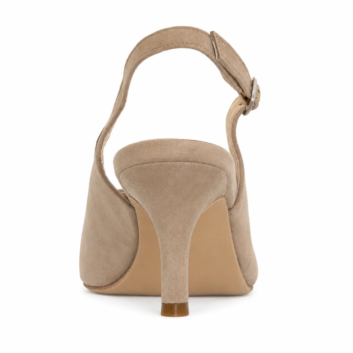 Premium Women Slingback Pumps Taupe
