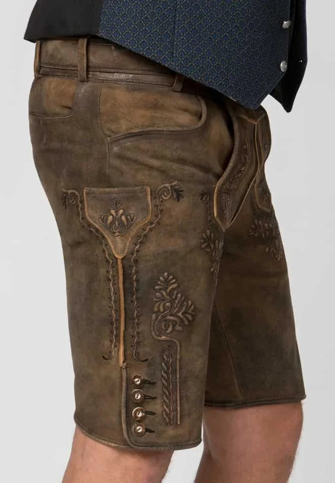 Forest Brown Lederhose