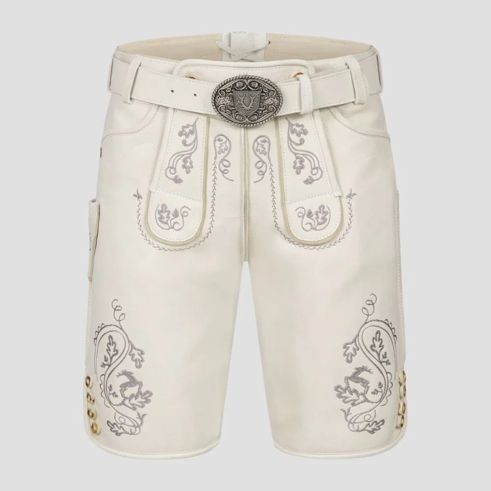 Royal White Lederhosen