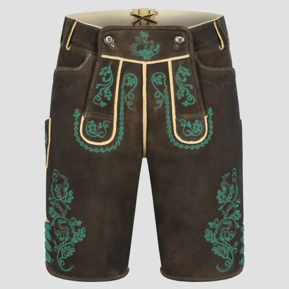Elegant Brown Lederhosen