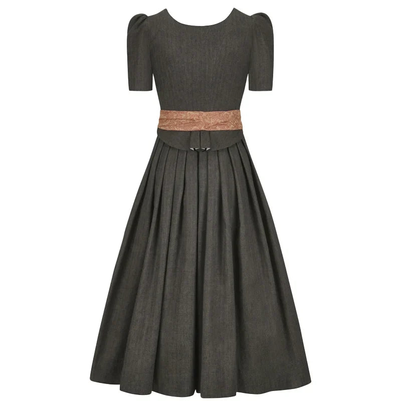 Charcoal Blue Dirndl