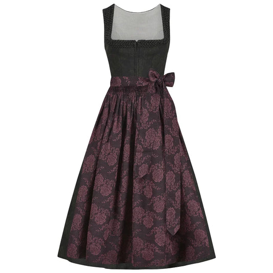 Dark Floral Dirndl
