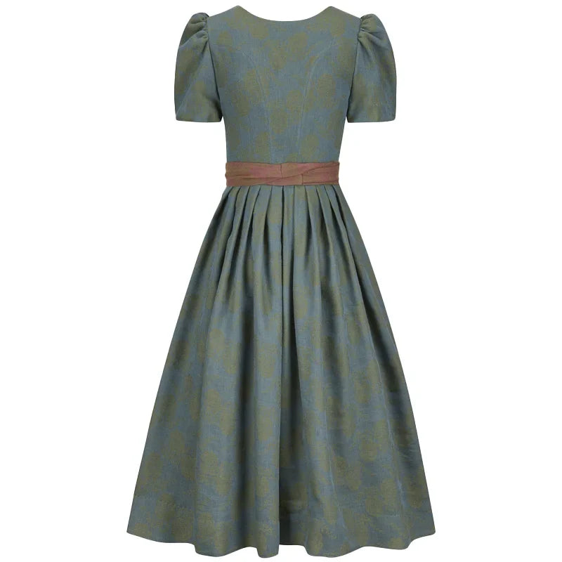 Dusty Teal Dirndl