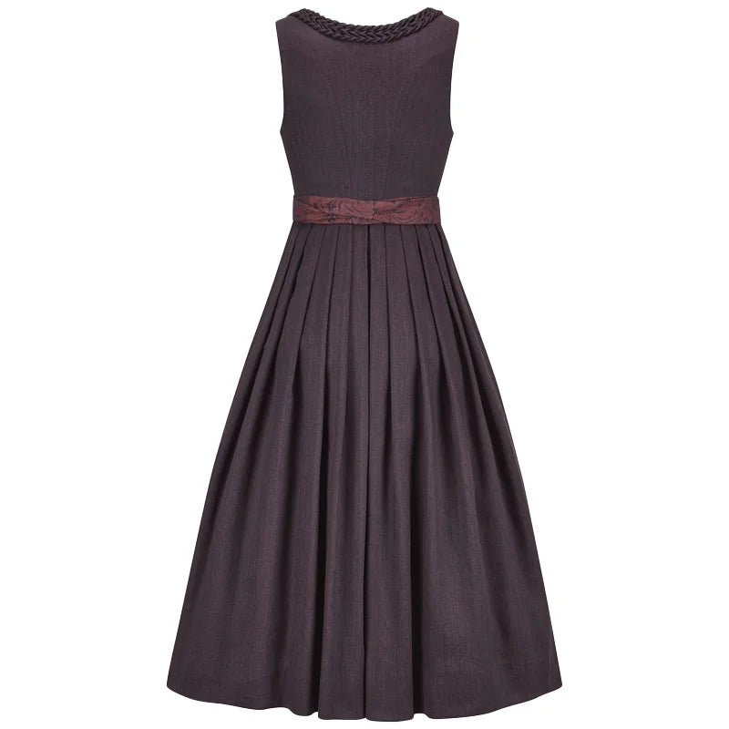 Plum Burgundy Dirndl