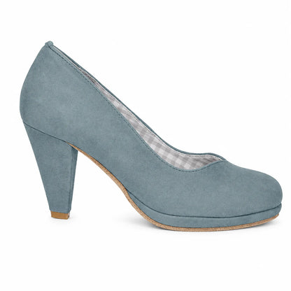 Premium Women Oktoberfest Pumps Licht Blue