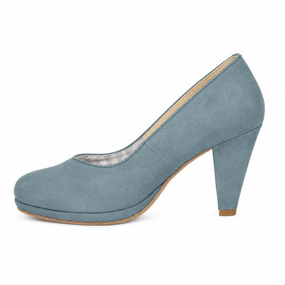 Premium Women Oktoberfest Pumps Licht Blue