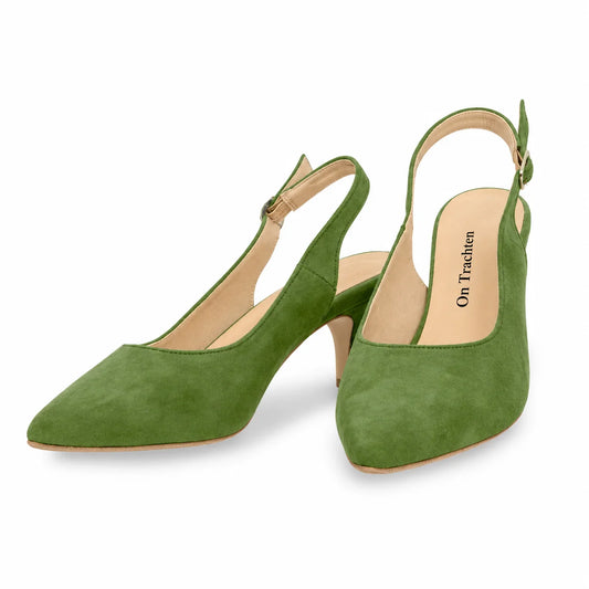 Premium Women Slingback Pumps Kiwi
