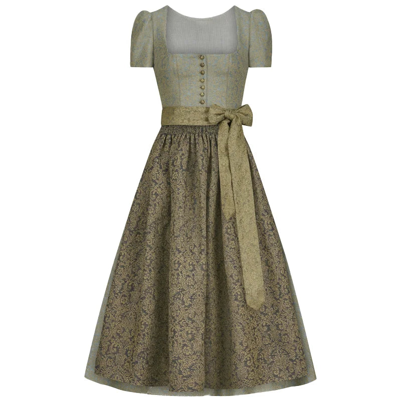 Sage Gold Dirndl