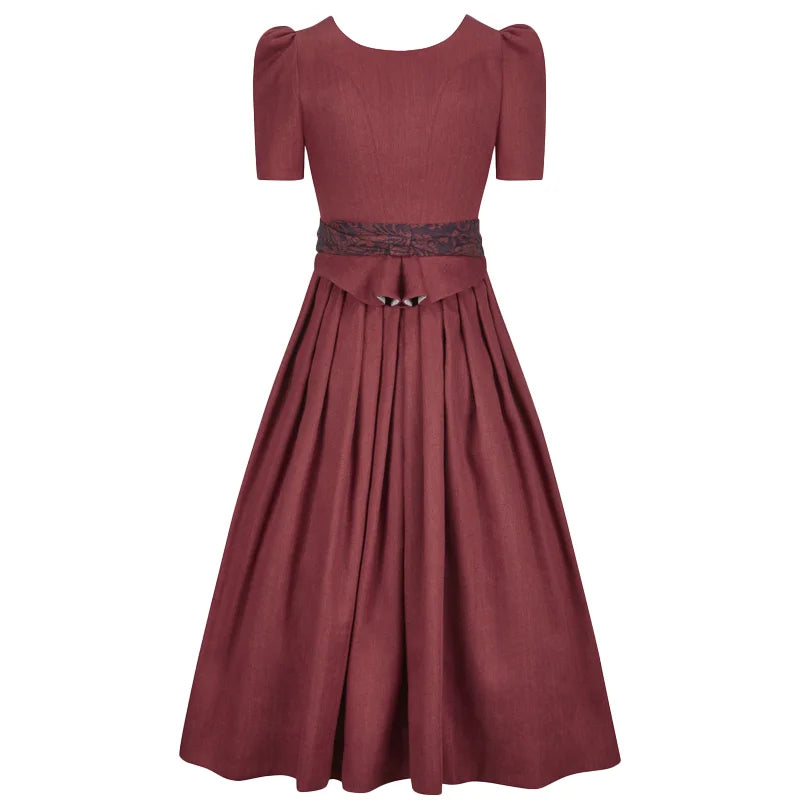 Wine Red Dirndl