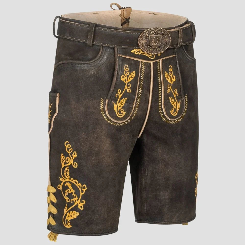 Bavarian Brown Lederhosen