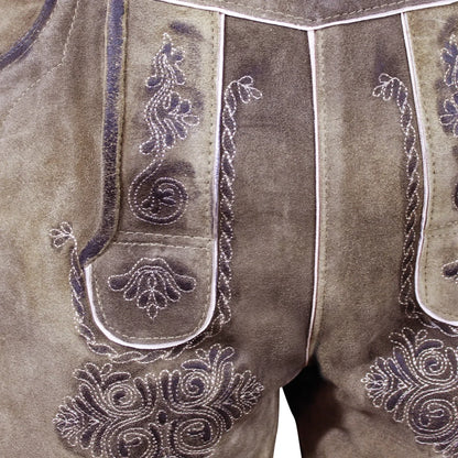 Bavarian Heritage Embroidered Bundhosen