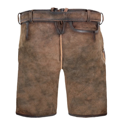 Lederhosen Short Brown