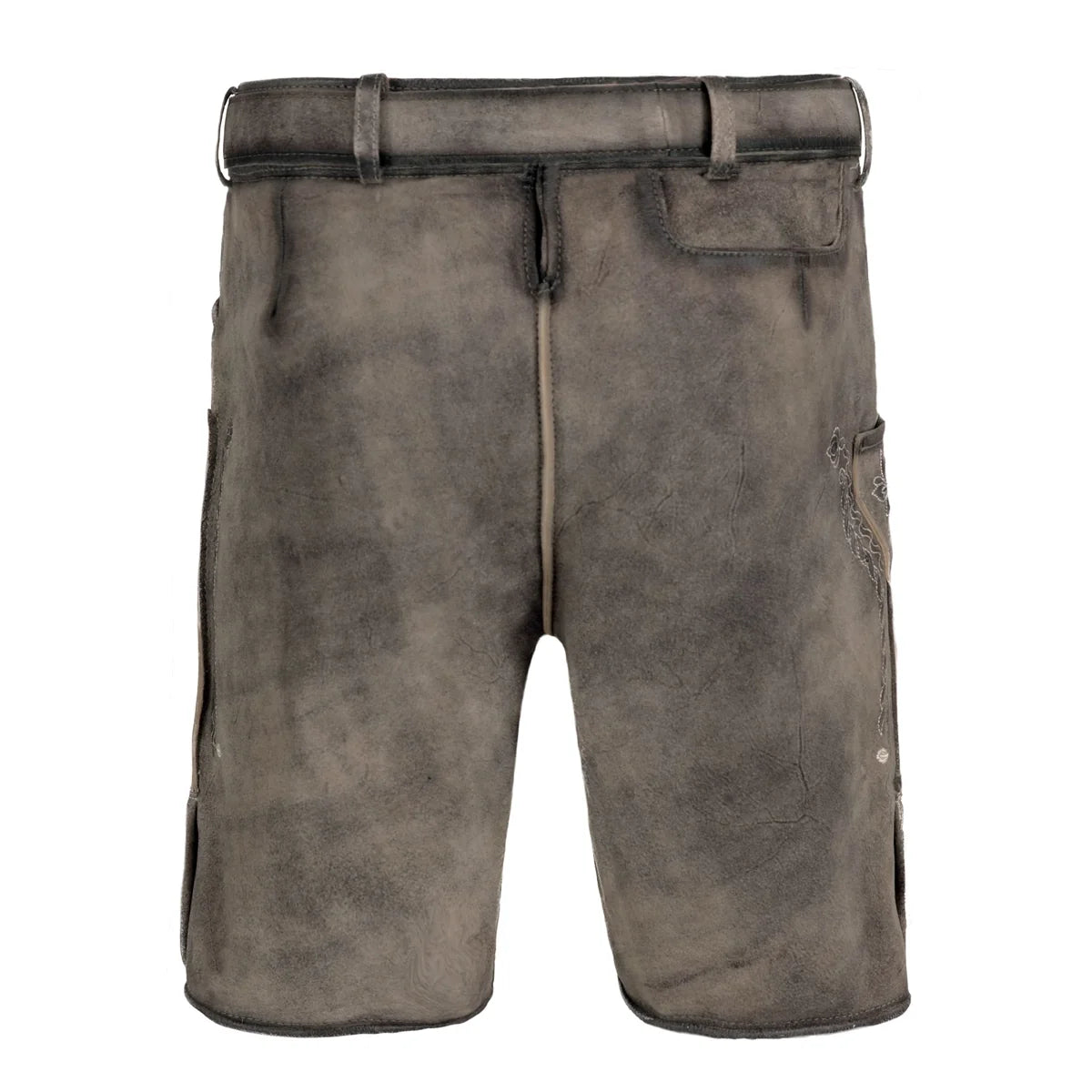 Lederhosen Grey Brown