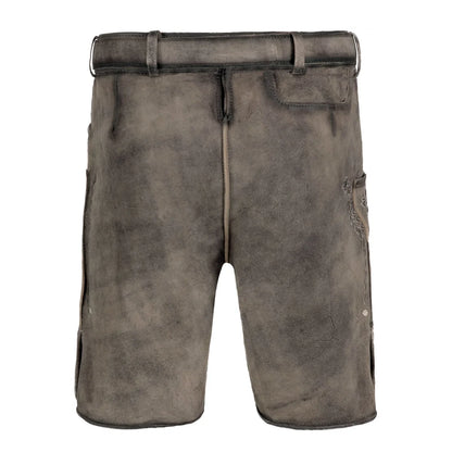 Lederhosen Grey Brown