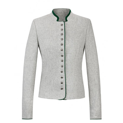 Bavarian Women Dirndl Jacket Grey