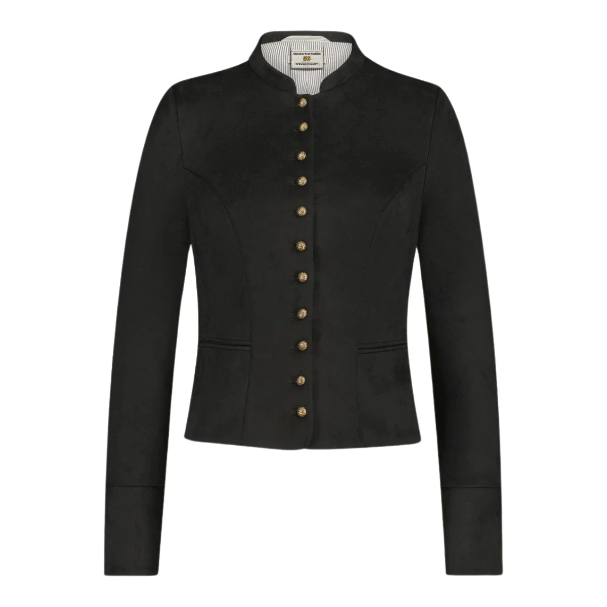 Bavarian Dirndl Jacket (Black)