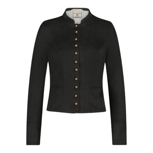 Bavarian Dirndl Jacket (Black)