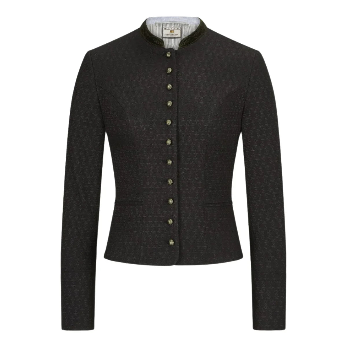Bavarian Women Dirndl Jacket (Black)