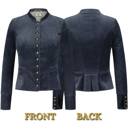 Bavarian Dirndl Jacket (Blue Haz)