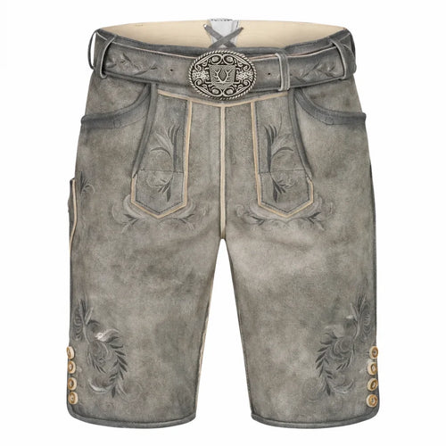 Bavarian Grey Lederhosen