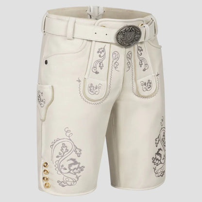 Royal White Lederhosen