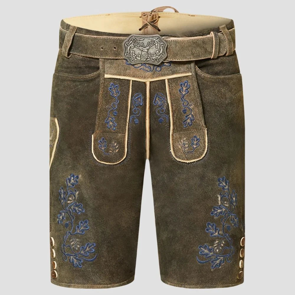 Dark Rustic Lederhosen