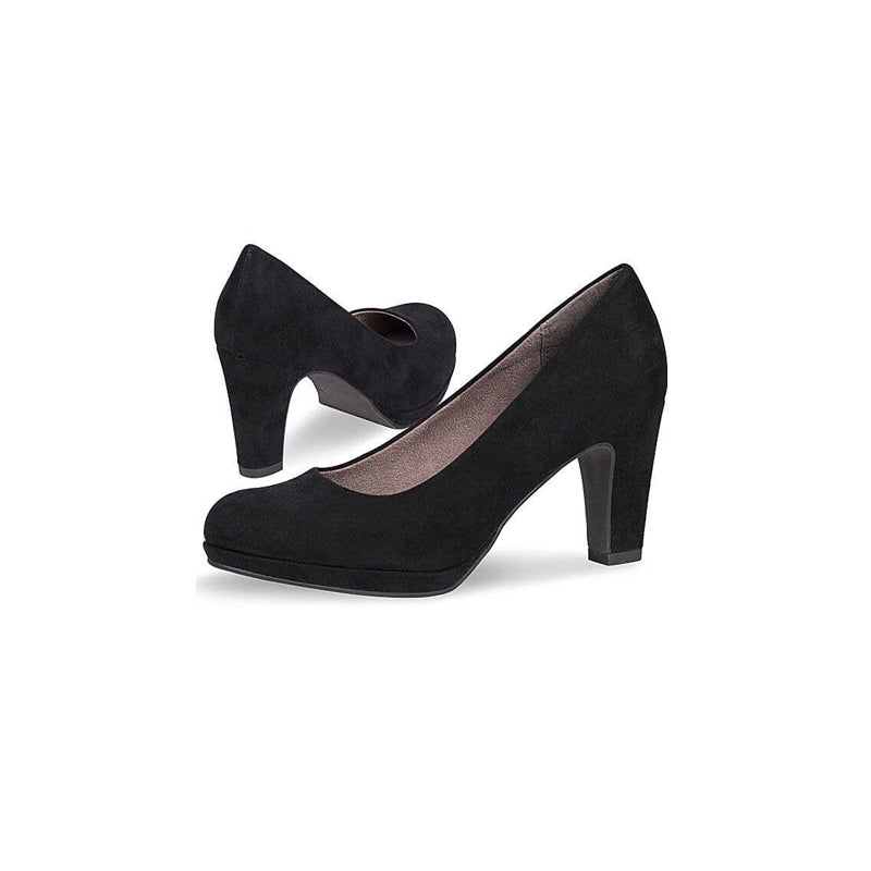 Dirndl Shoes High Heel Black