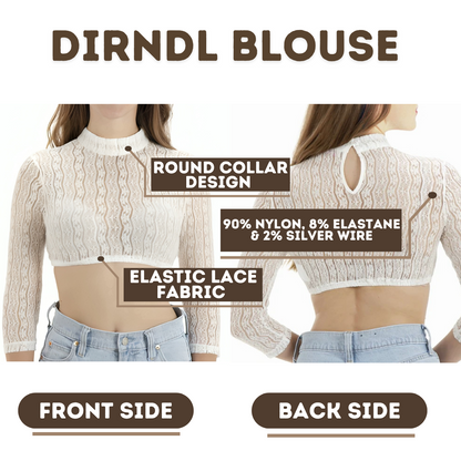 Elegant High Neck Blouse