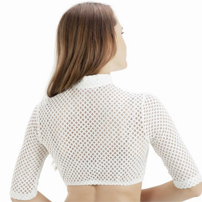 Half Sleeve Dirndl Blouse