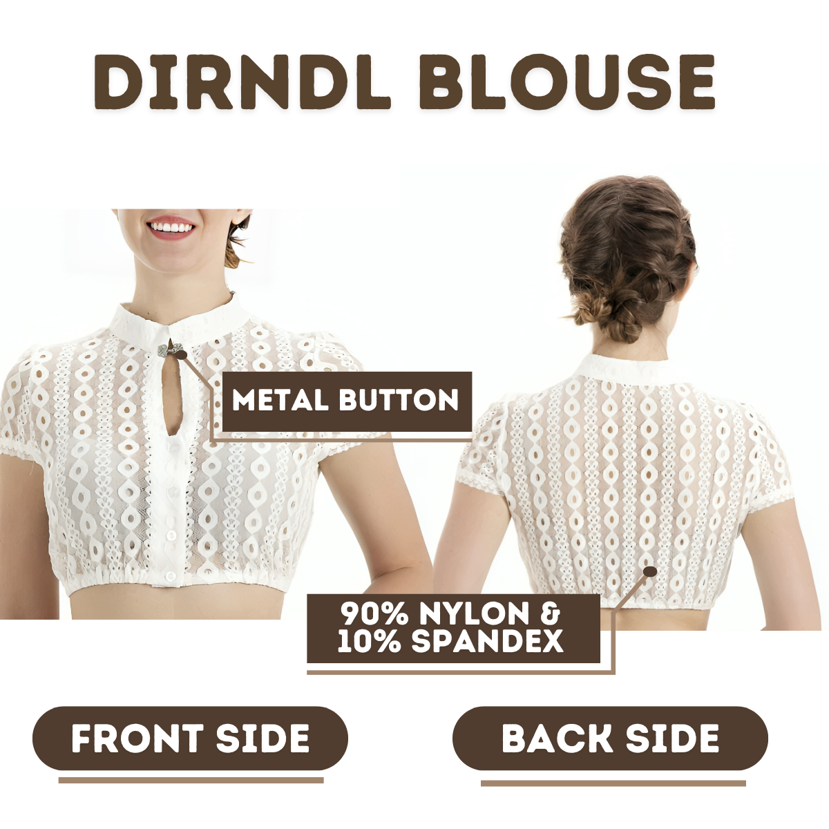 Ladies White Blouse