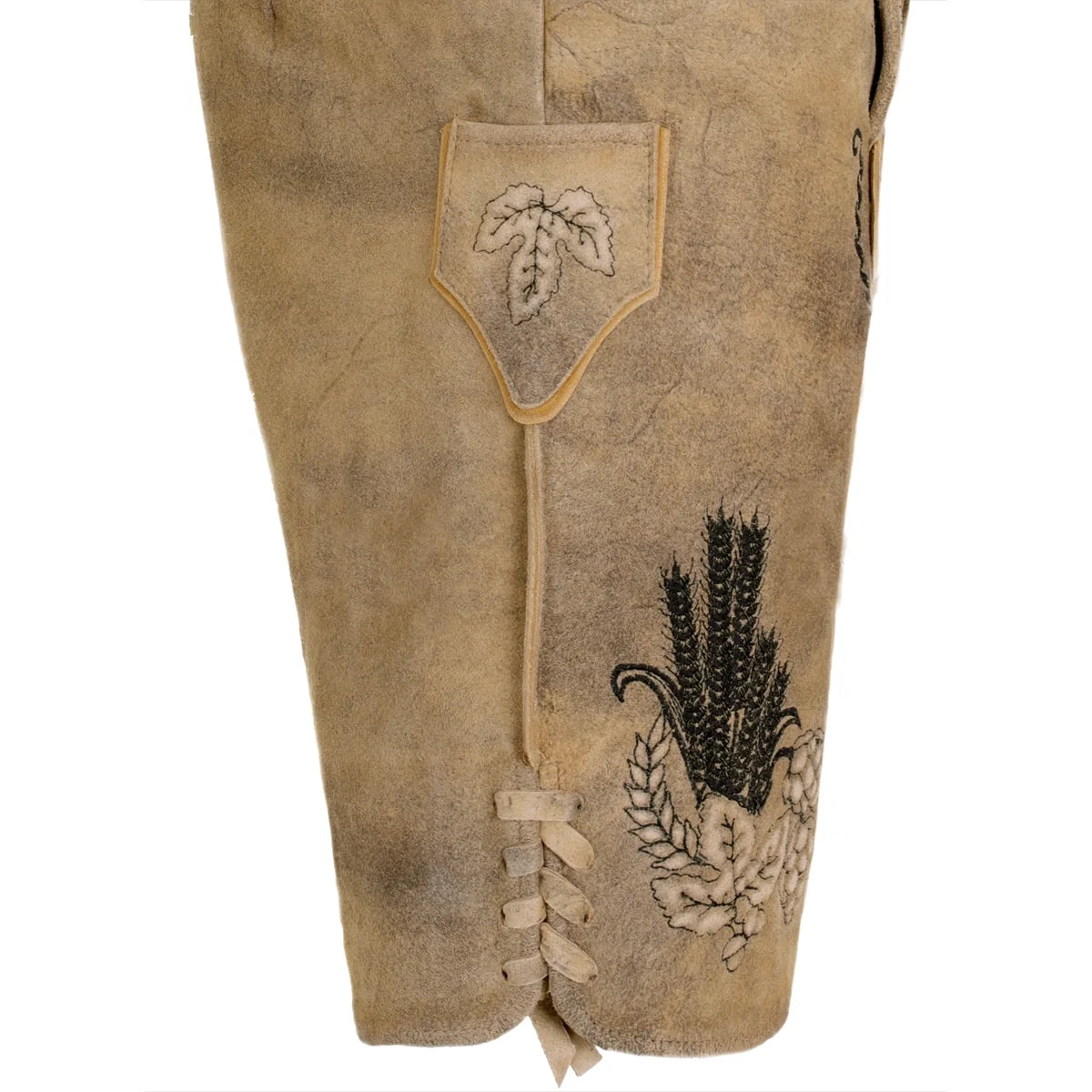 Lederhosen Short Beige