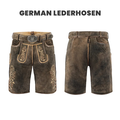 Lederhosen Olive Brown