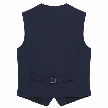 Men's Navy Blue Traditional Trachten Vest