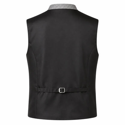 Men's Silver Alpine Heritage Trachten Vest