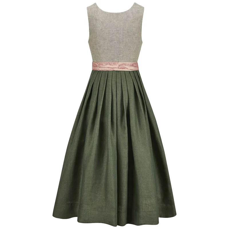 Mouse Gray Nude Rose Dirndl