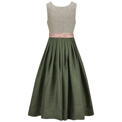 Mouse Gray Nude Rose Dirndl