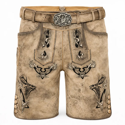 Oktoberfest Brown Lederhosen