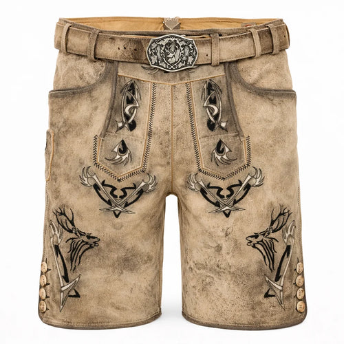 Oktoberfest Brown Lederhosen