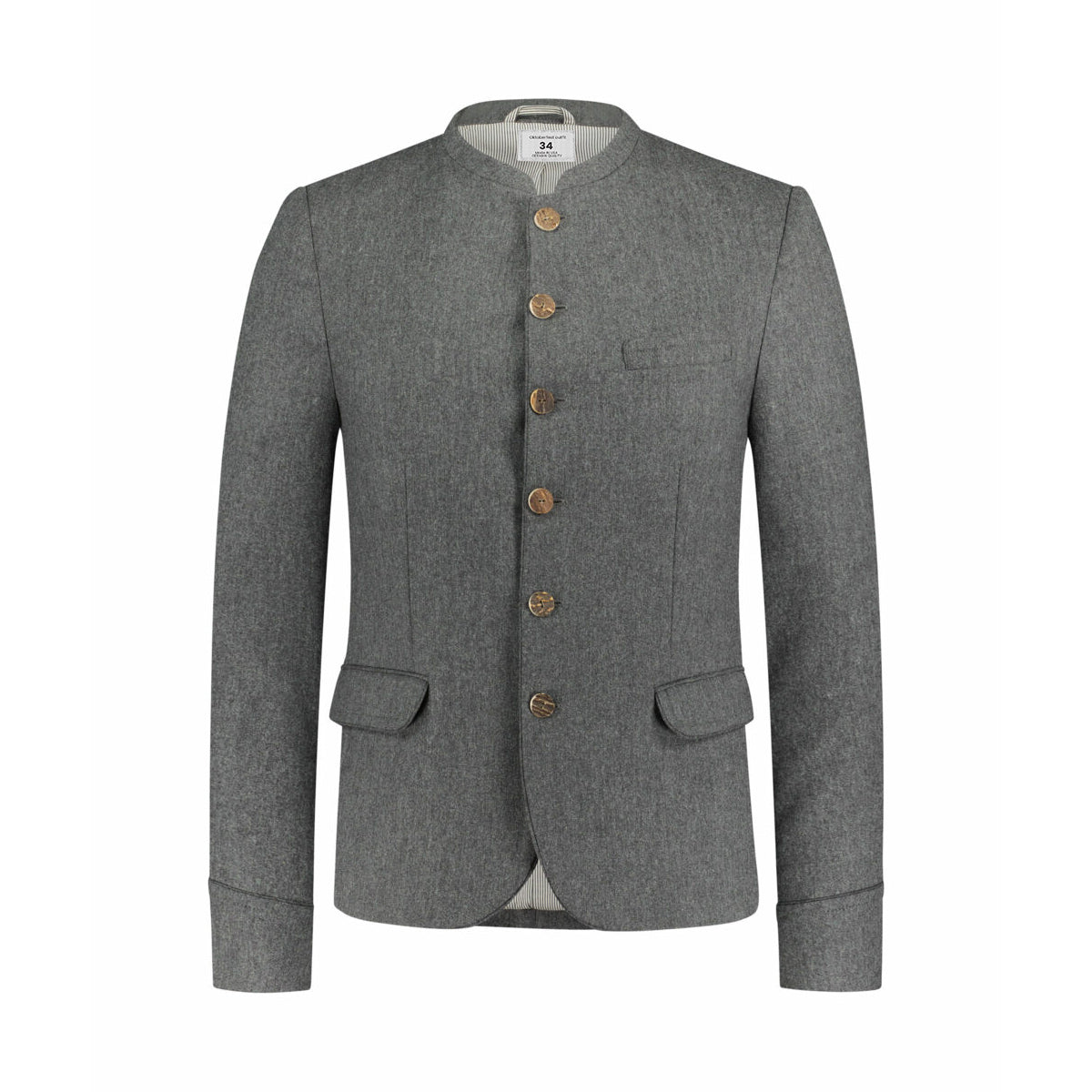 Trachten Coat Dark Grey