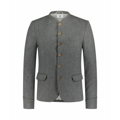 Trachten Coat Dark Grey