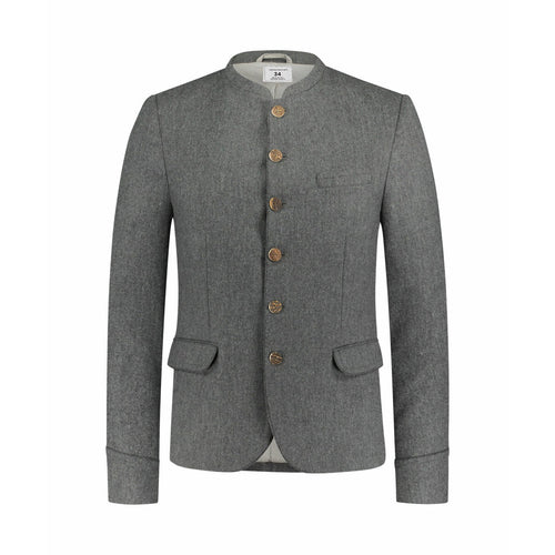 Trachten Coat Dark Grey