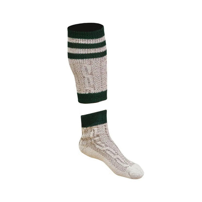 Loferl Socks Grey & Green