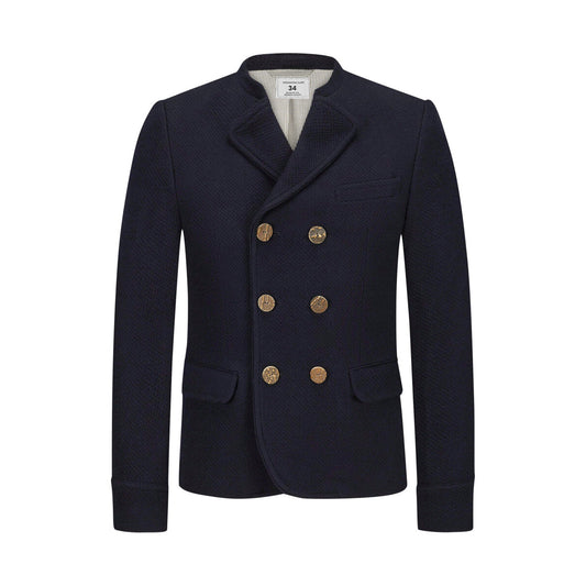 Trachten Coat Deep Blue