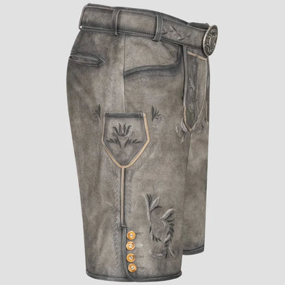 Bavarian Grey Lederhosen