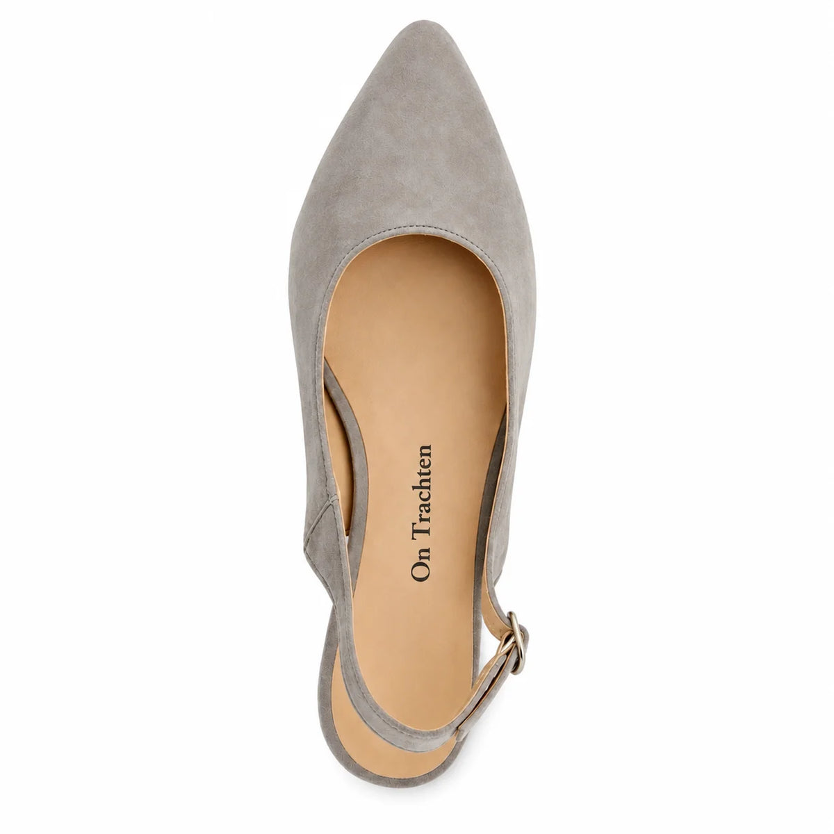 Premium Women Slingback Pumps Grey