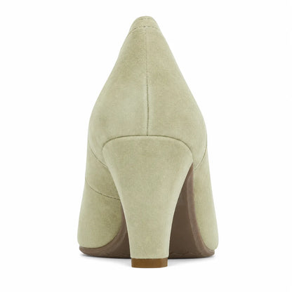Premium Women Dirndl Pumps Pastell Green