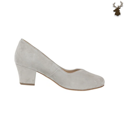 Premium Women Dirndl Pumps Grey